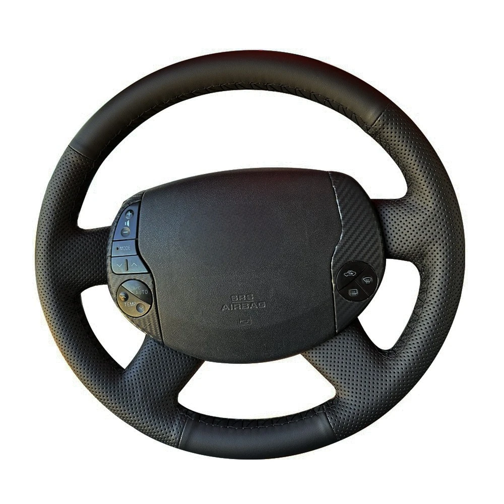 

Car Steering Wheel Cover Anti-Slip Artificial Leather Original Steering Wheel Braid For Toyota Prius 20 XW20 Raum 2 2003-2011