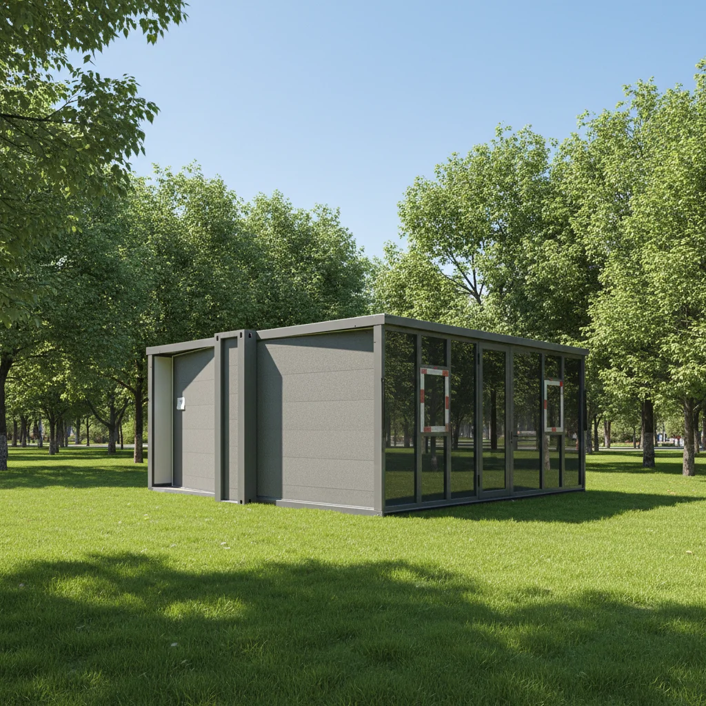 20-foot Portable Expandable Container Prefabricated House Suitable for Residential Areas and Outdoor Mobile Housing