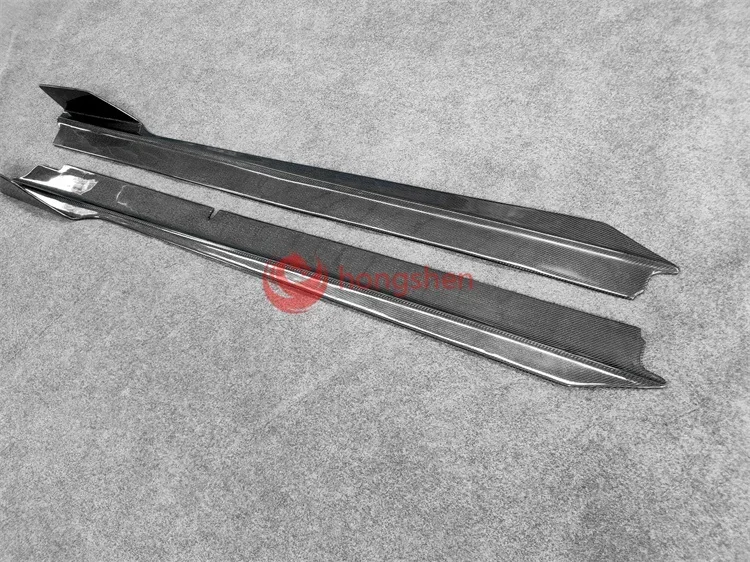 

High Quality Carbon Fiber Side Skirt for Lamborghini Huracan LP610 LP580 Carbon Side Skirts Perfect Fitment