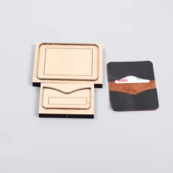 115x150mm simple cardholder wallet Leather Craft cutting dies knife mold iron blade cutter