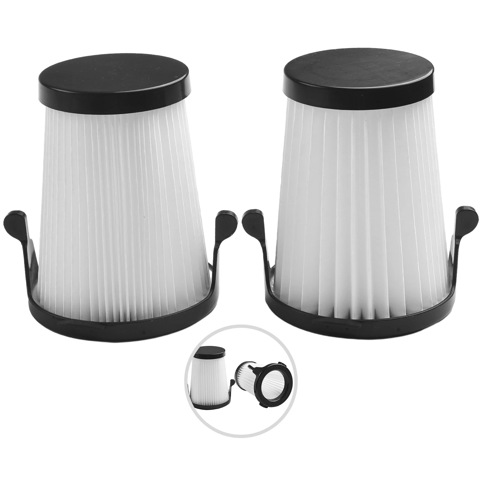 2pcs Filters Compact Replacement Filters For #49-90-1950 0850-20 Compact Vacuum Cleaner Reusable Filter Accessorie