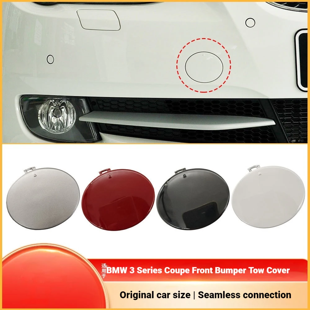For BMW 3 Series Coupe Front Bumper Trailer Cover E92 E93 Front Traction Hook Hole Cover 51117256104