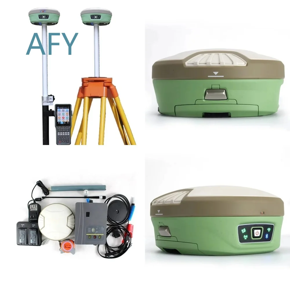 GPS GNSS RTK Dual Frequency Receiver 800 Channel IMU Tilt Survey Base Station for A90 A60pro A70pro Test Instrument Surveying