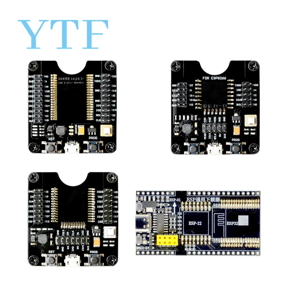 

ESP-WROOM-32 ESP8266 ESP32-WROVER Test Burning Tool WIFI One-Click Download ESP-12F ESP-12E