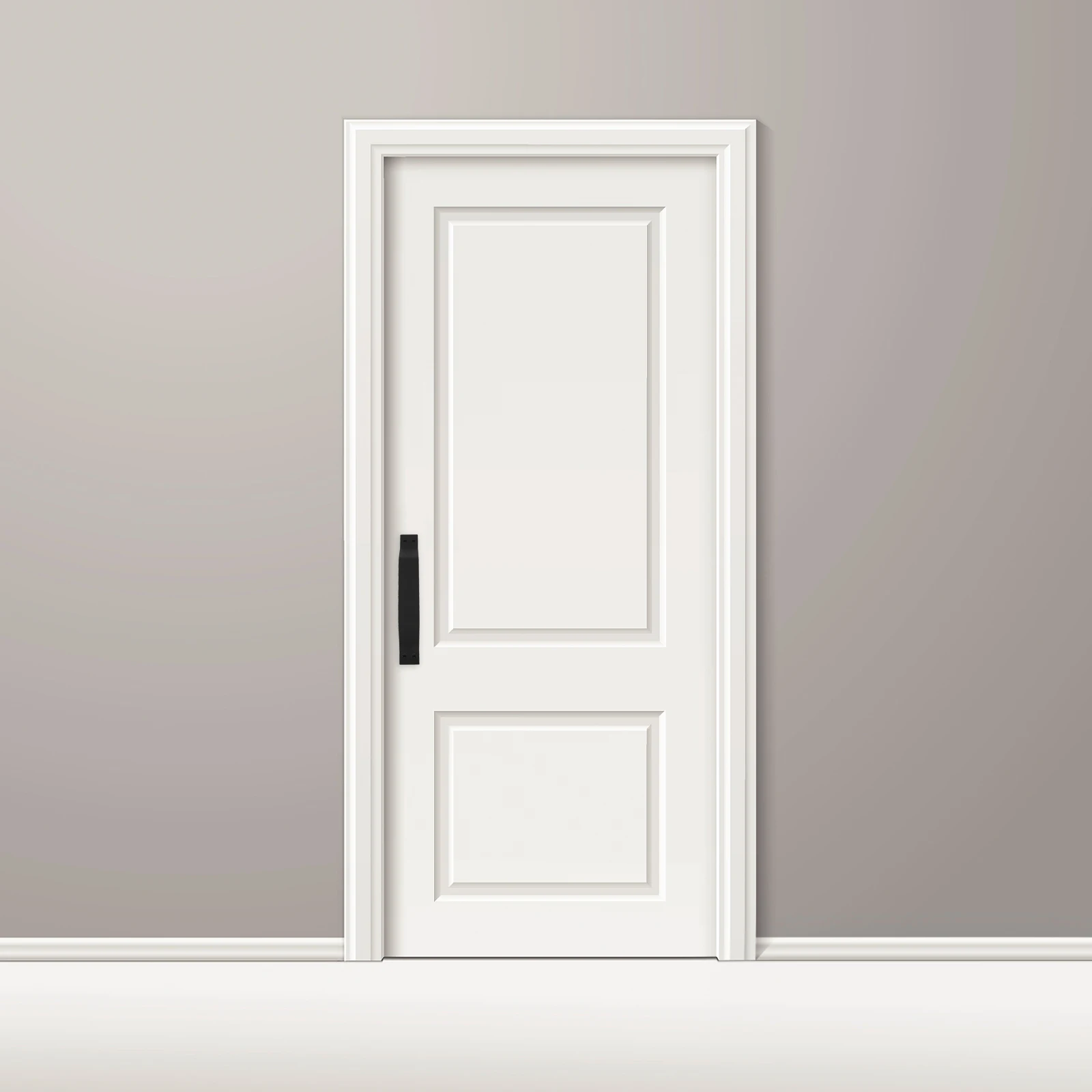 

Sturdy Carbon Steel Barn Heavy Duty Sliding Gate Pull Home Kitchen Garage Closet Furniture Use Durable Door Handle For Barns