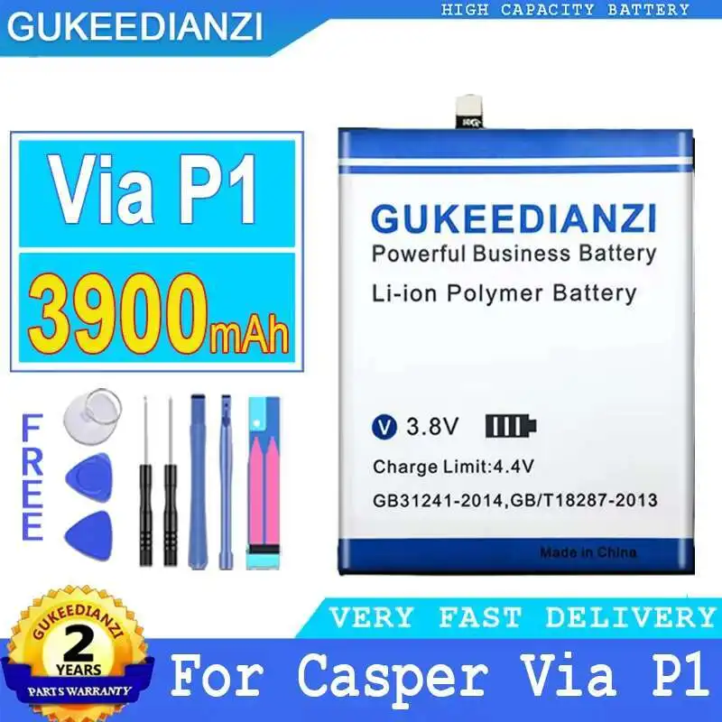 

3900Mah High Performance Mobile Phone Battery For Casper Via P1