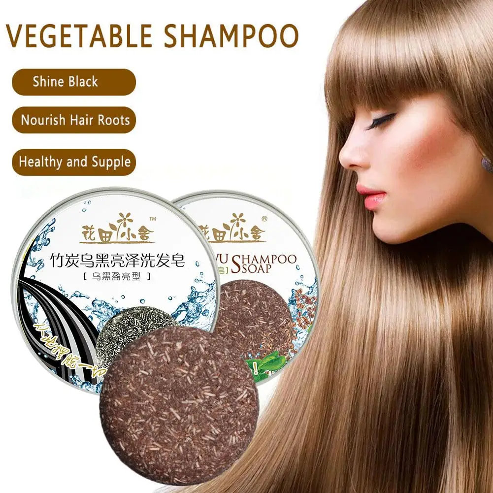 

Hair Soap Hair Nourishing Shampoo Soap Polygonum Bamboo Organic Cleansing Natural Loss Shampoo Hair Hair Bar Anti Darkening G0C4