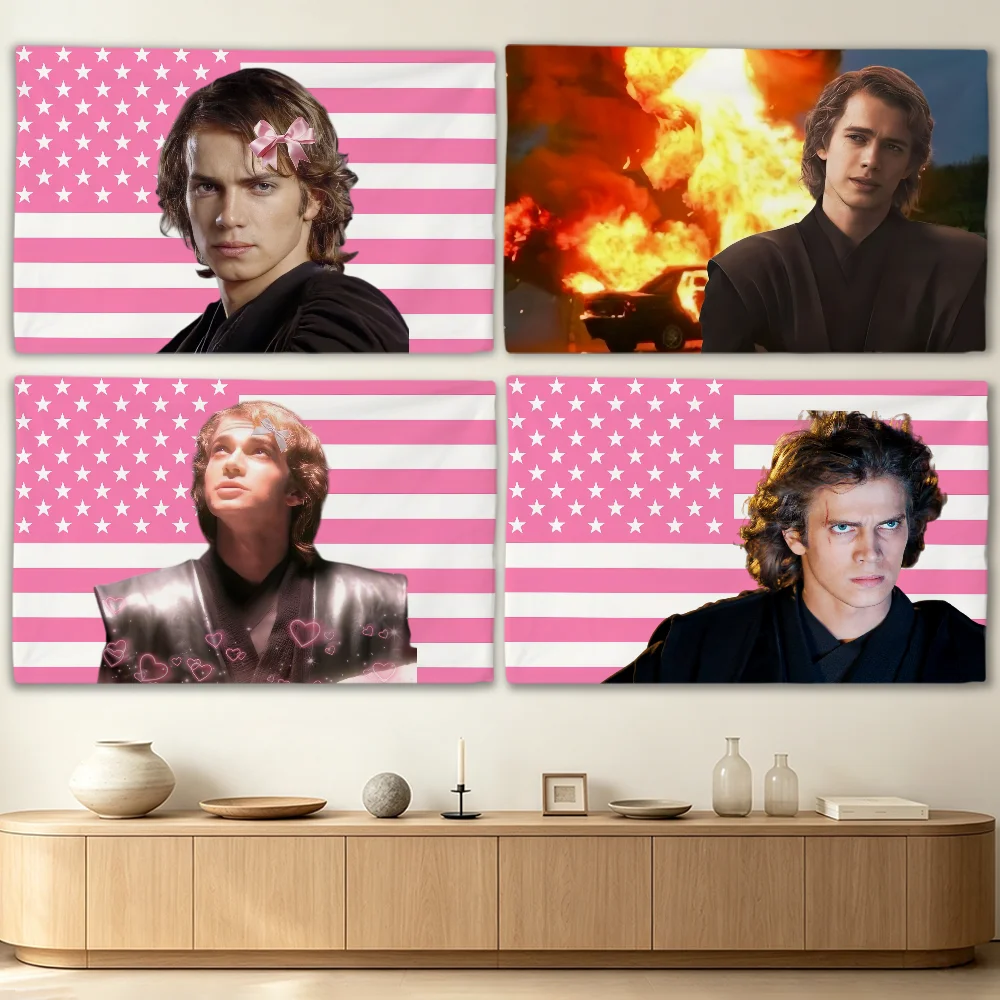 Actor H-Hayden C-Christensen flag Advertising Banner for Camping Decoration Outdoor & Garage Wall Hanging Decorations