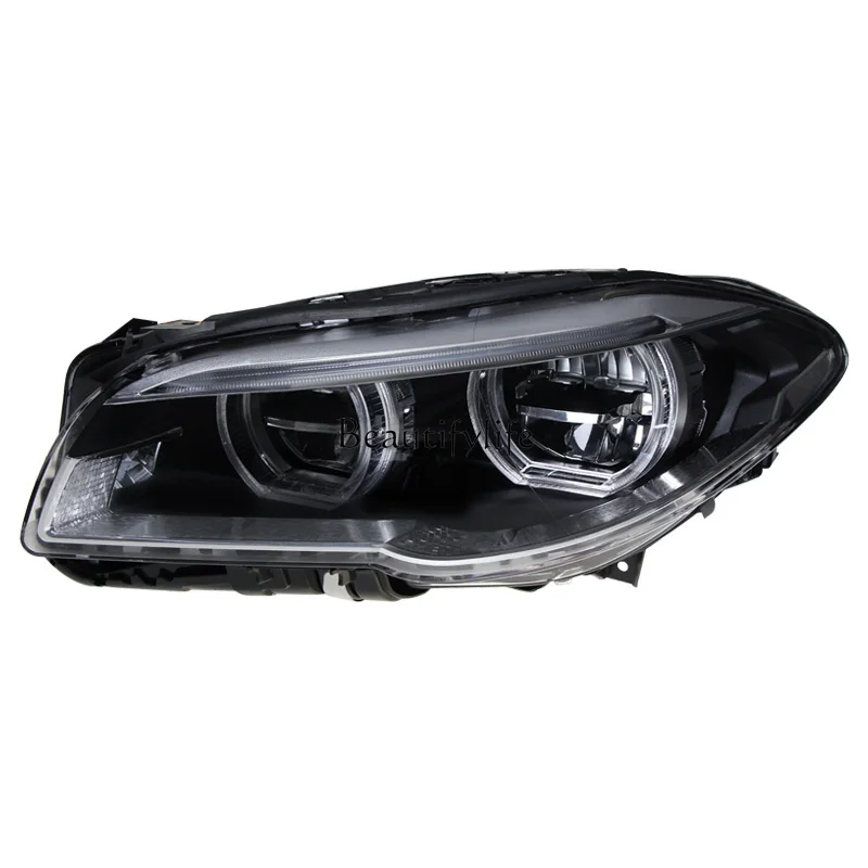 Headlight Assembly F10/F18 Modified Full LED Headlight Angel Eye Daytime Running Lamp