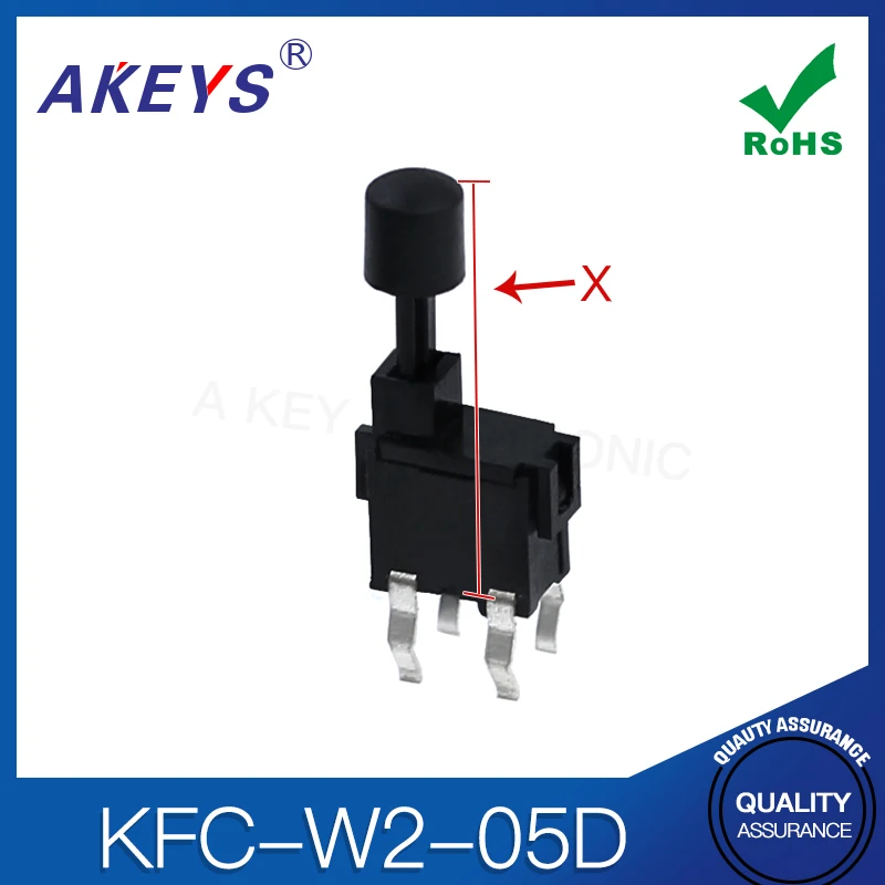 Kfc-w2-05d Cap limit switch four pin micro door reset connector 13.5mm