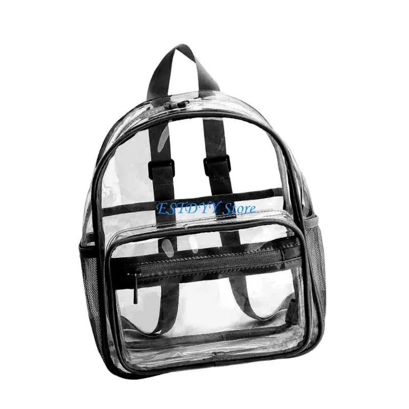 

G6DE Durability Transparents Backpacks Waterproofed Light weight Fashion Backpacks for Outdoor Travel and Casual Use