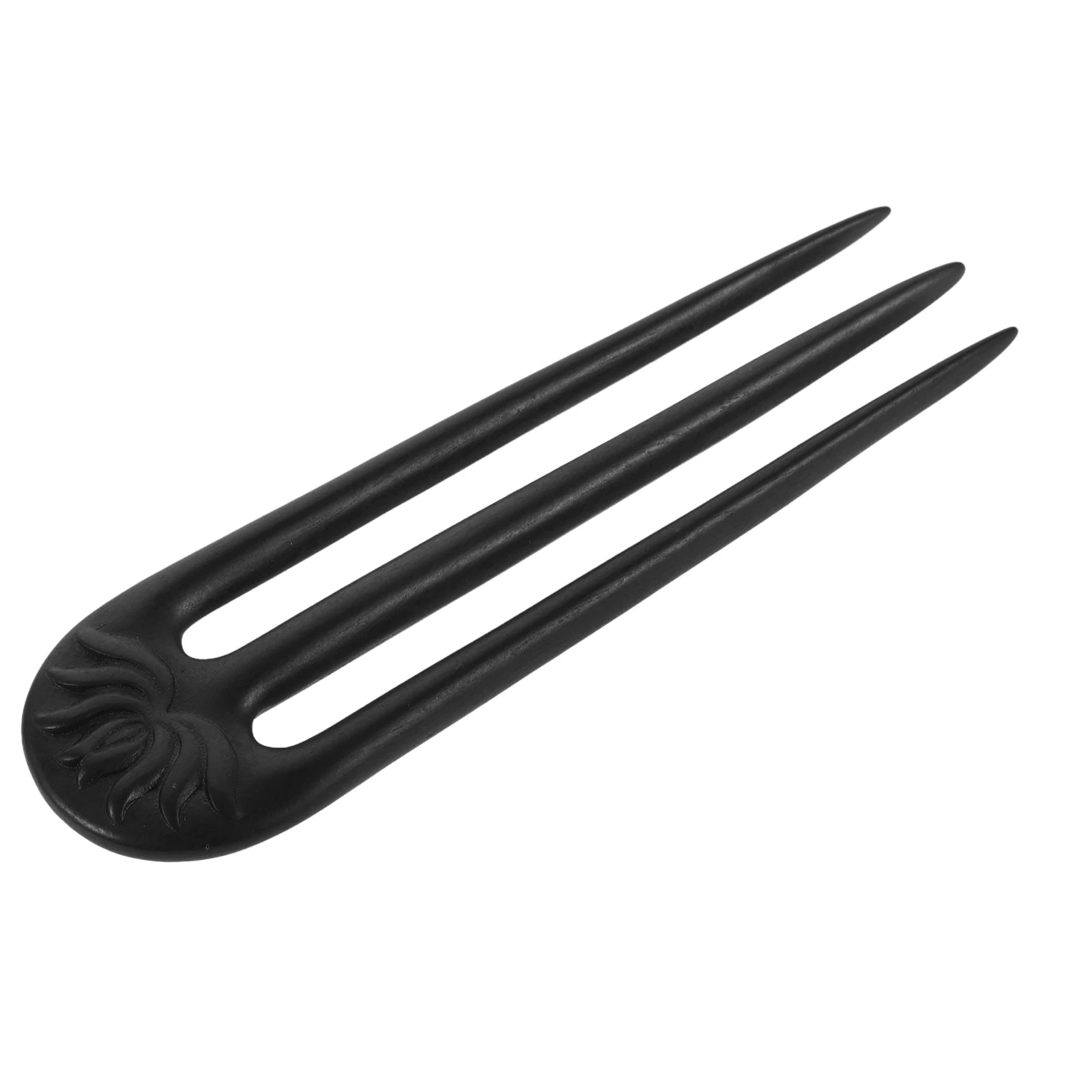 

Ebony Hairpin Vintage Chopsticks Handmade Wood Accessories Decorative Pins Hair Sticks Thick Hair French Hairpins