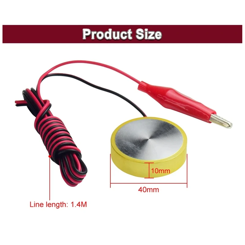 A53Q-1PC Mach 3 Z Axis Router Milling 40Mm Zero Check Touch Plate Setting Knife Block CNC Engraving Machine CNC Tools
