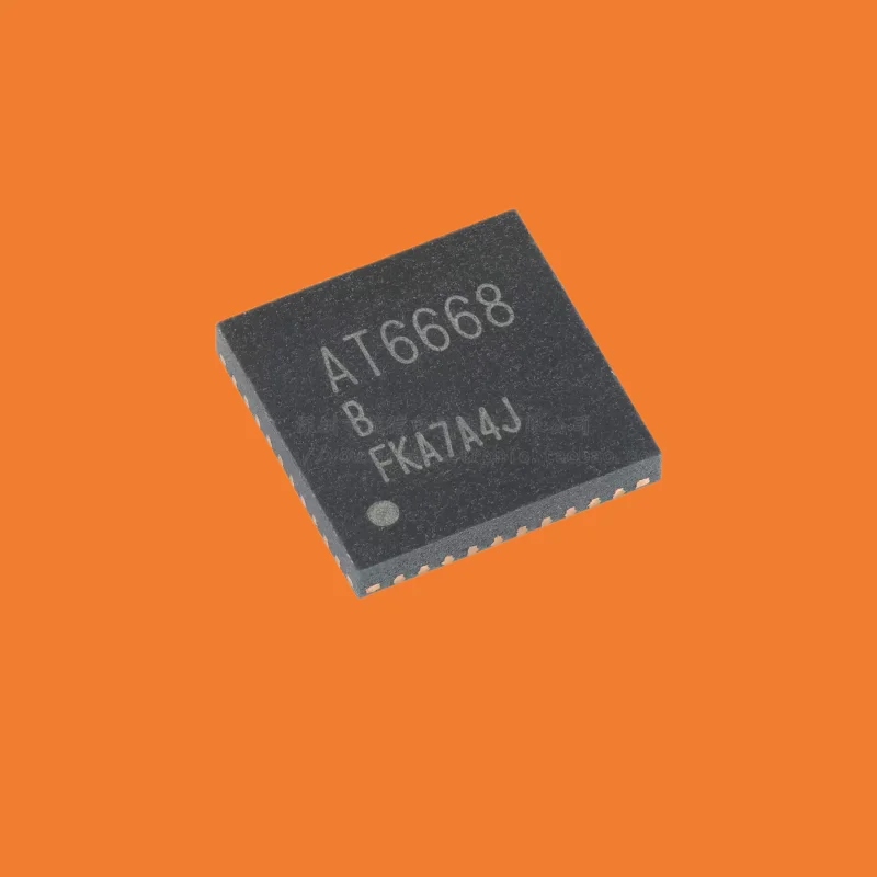 10pcs/original AT6668B-6N22 QFN-40L high-performance Beidou single-mode satellite navigation and positioning SOC chip