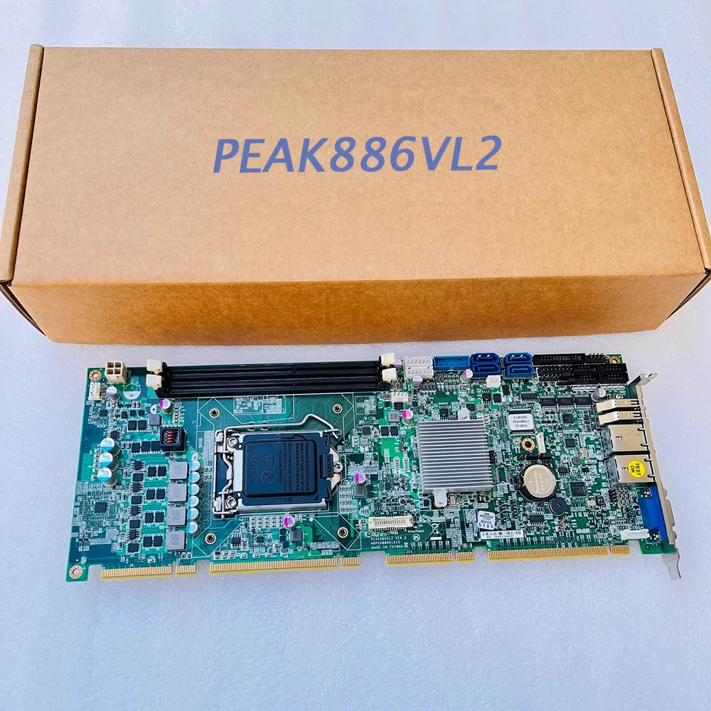 

PEAK886VL2 VER: D D3 H61 20P0886VL00X0 Full-length Industrial Control Board PEAk886 With Dual Network Card