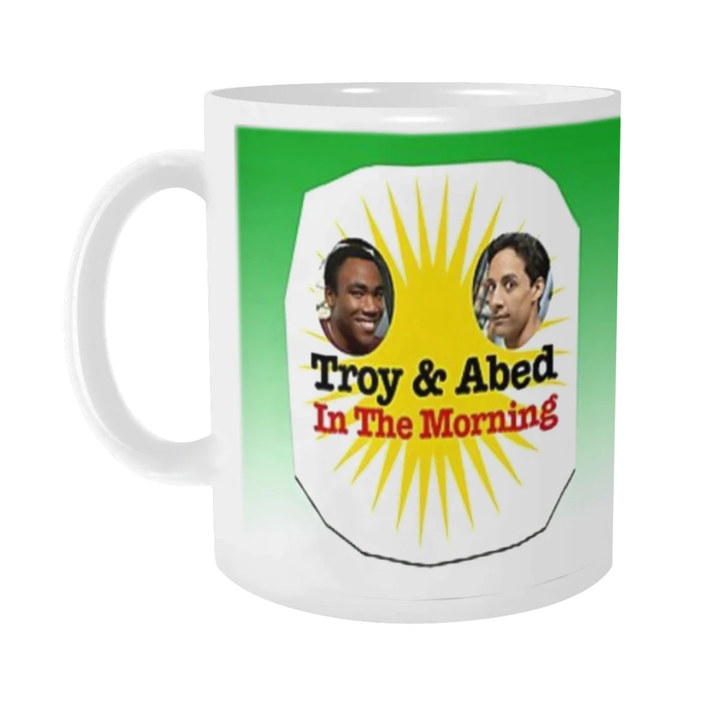 

Troy Abed In The Morning Coffee Tea Coffee Mugs Bachelorette Party Team Groomsman Cups Wedding Gifts