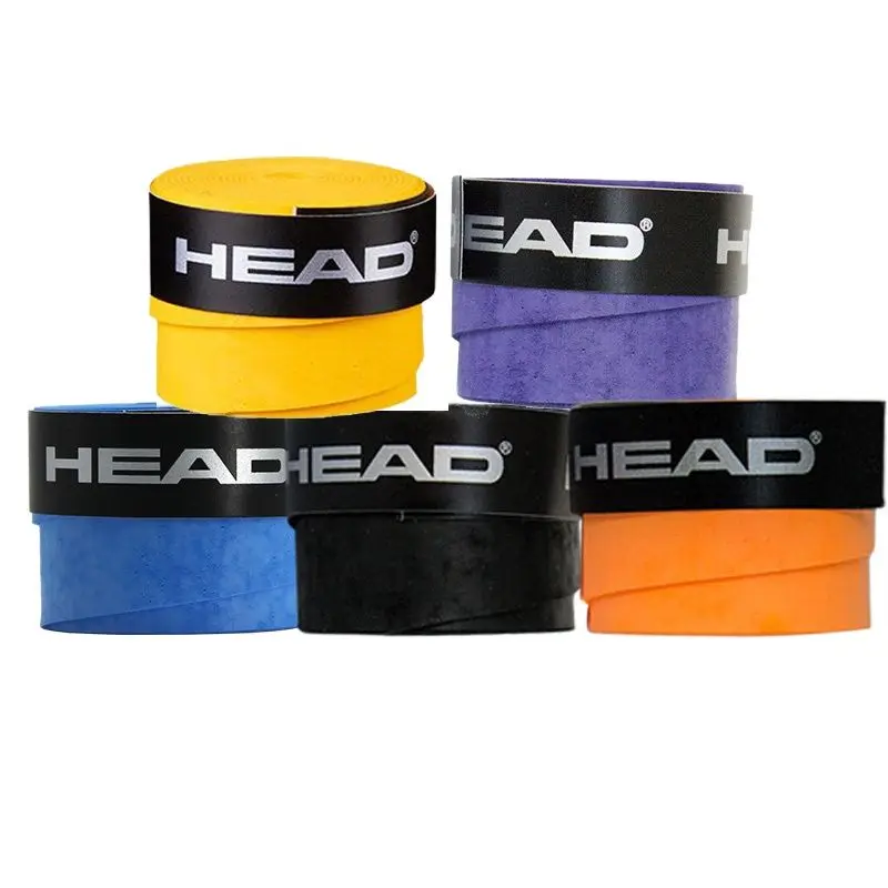 10 Pcs Original HEAD Tennis Overgrip Tennis Racket Tennis Sweatband  Antivibrad Hand  Glue Wrapped Bandage Anti-perspirant Thick