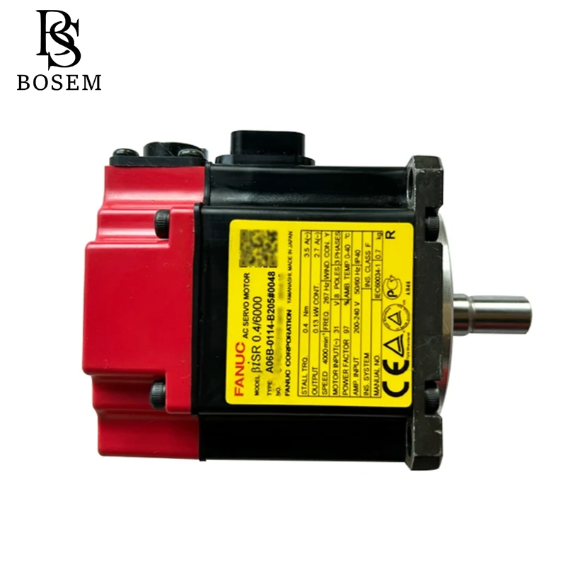 

βiSR0.4/4000 A06B-0114-B205#0048 A06B-0114-B855#0048 AC Servo Motor Fanuc Robot