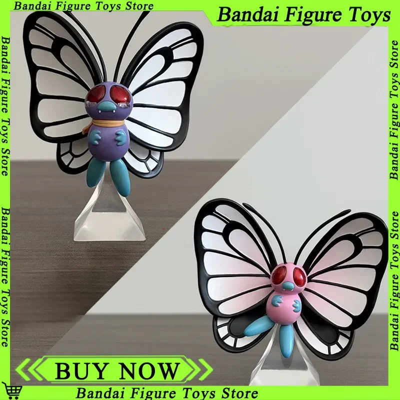 

Pokemon Anime Figures Butterfree Butterfly Exquisite Desktop Papilusion Action Figurine Smettbo Collectible Ornament Decor Gifts