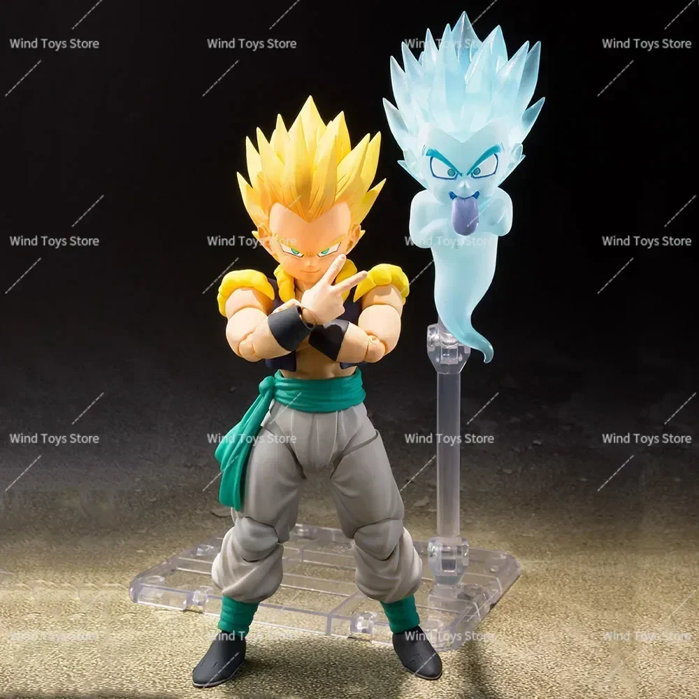 箱入りドラゴンボールバンダイフィギュアーツゴテンクス超サイヤ人アクションフィギュア 13 センチメートルグッズおもちゃ
