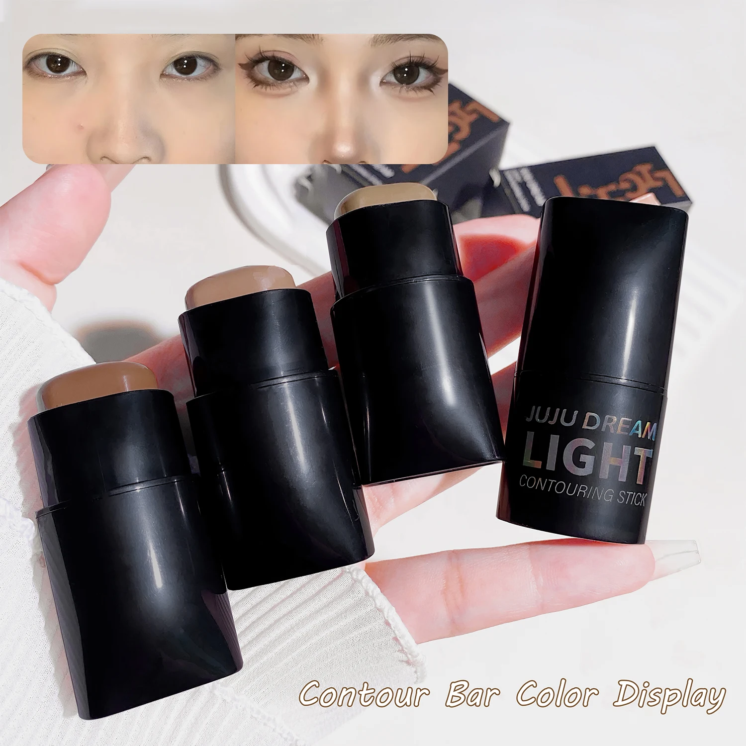 High-light trimming stick contour shadow cream natural nude makeup three-dimensional brightening lying silkworm contour stick