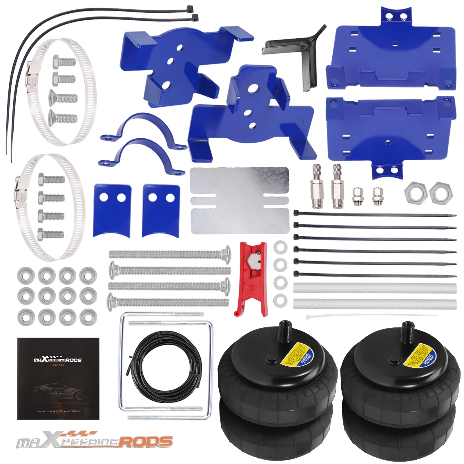 Rear Air Suspension Spring Bag Kit for Ford F-150 5.4L 2Wd 4Wd 2004-2008