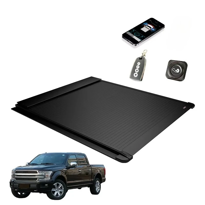 

DirtyTruck Hot Sale Electrical Retractable Truck Bed Covers Electric Tonneau Cover for 2023 F150