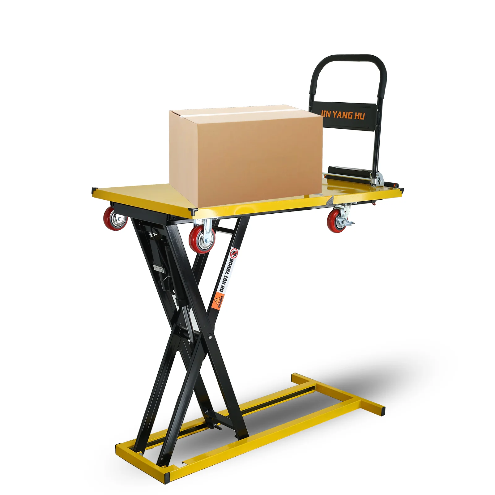 New 300KG Electric Hydraulic Lithium Battery Lifting Platform Cart Suitable for Small Truck Van Lifting Table Small Lifting Tabl