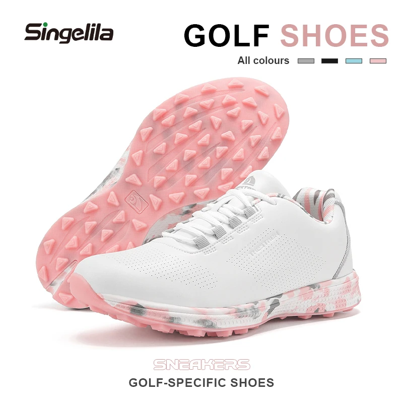 

New model golf shoes - Lightweight women's golf shoes - Women's shoes sizes 36-43 - Golf sports waterproof shoes and accessories