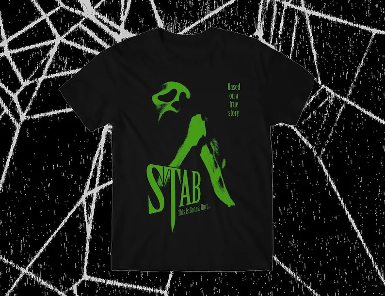 

Stab - Limited Green Ink T-Shirt