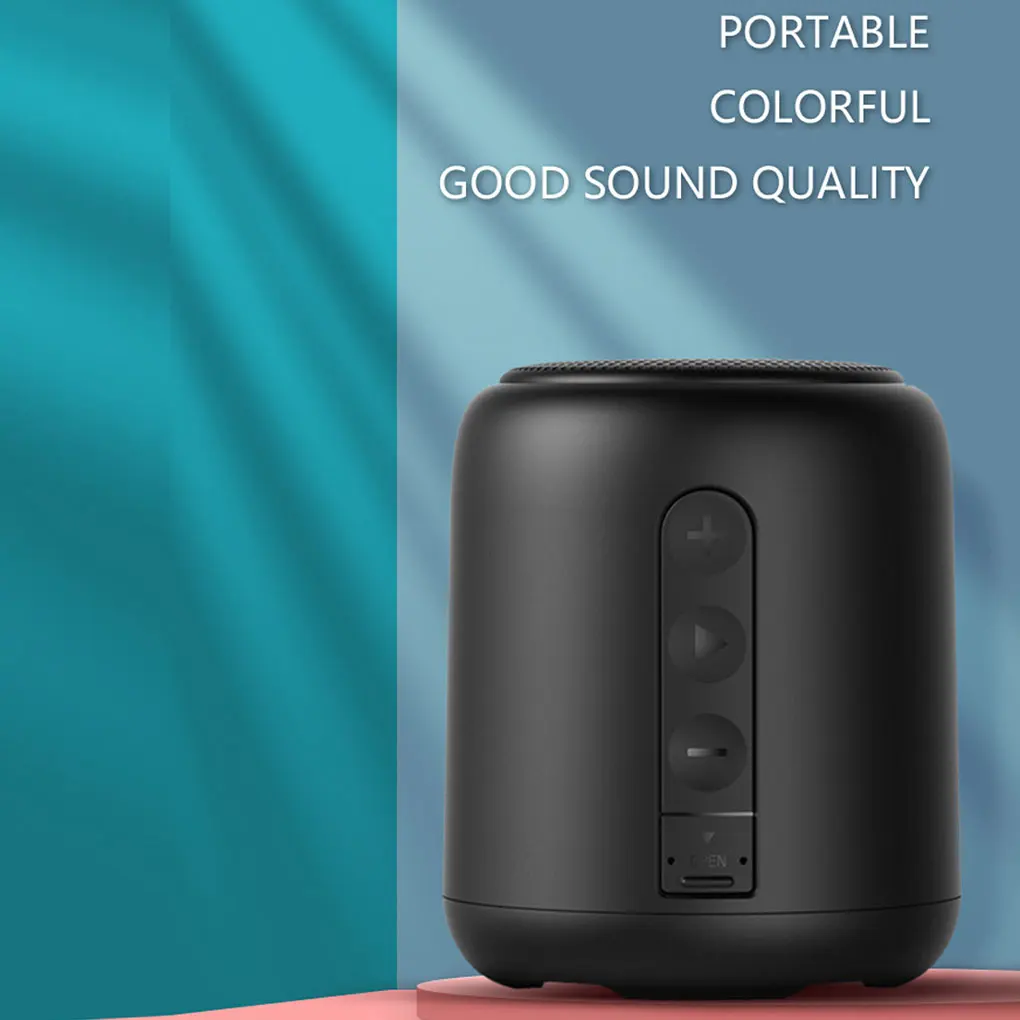 ABS High-fidelity Sound Bluetooth Speaker Portable And Compact Wireless Connection Super Long