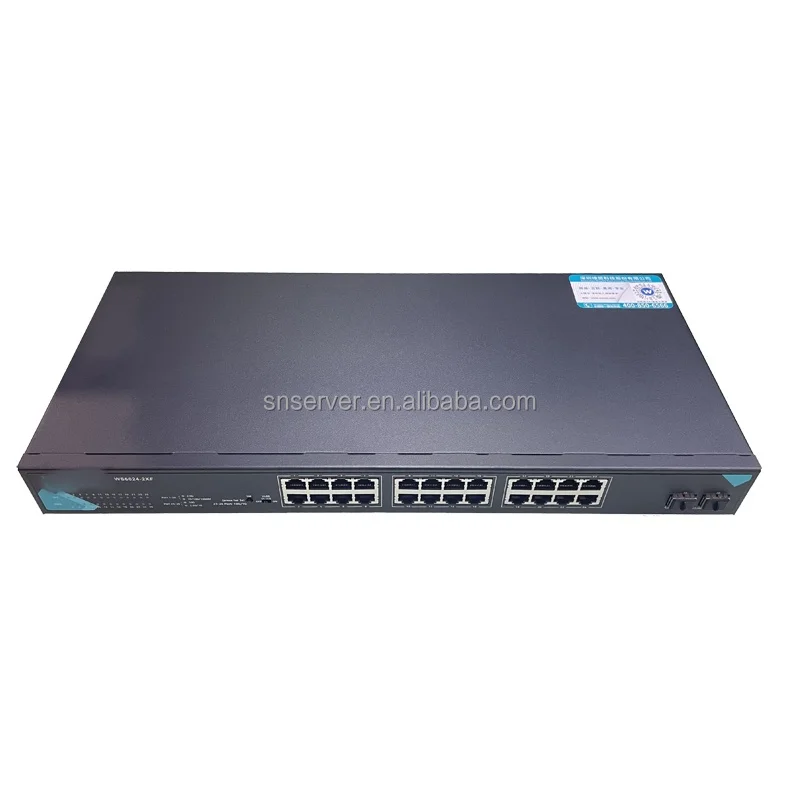 

WS6024-2XF 2.5G Network Switch 24 2.5G Ports 25-26 10 Gigabit Optical Ports 160Gbps Access Switch Ethernet Switch
