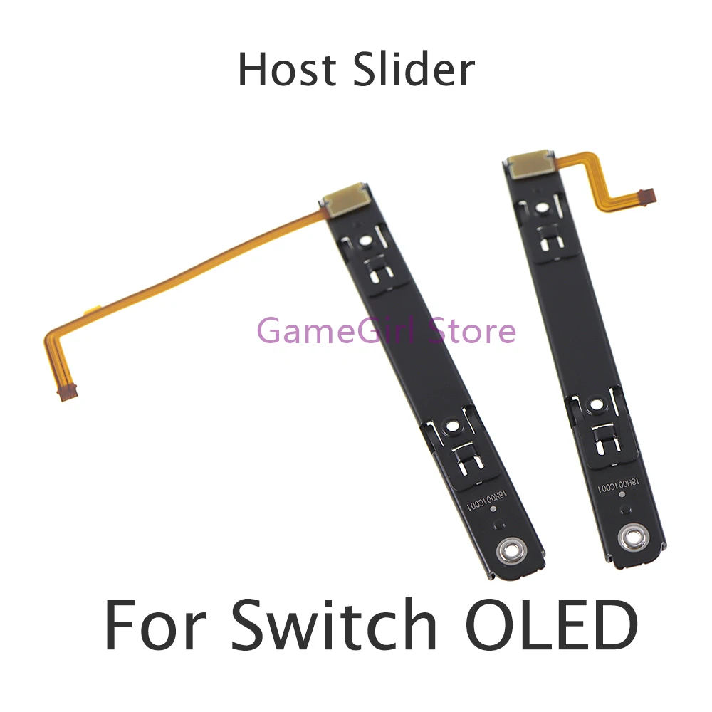 

10pcs Left and Right L R Slideway Slider Sliding Rail with Flex Cable For Nintendo Switch Oled Console Replacement