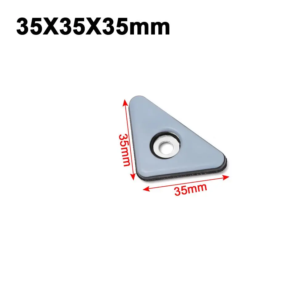 8pcs Anti-abrasion Home Bumper Easy Move Chair Fittings Soft Anti Noisy Furniture Leg Slider Pads Floor Protector Slip Mat