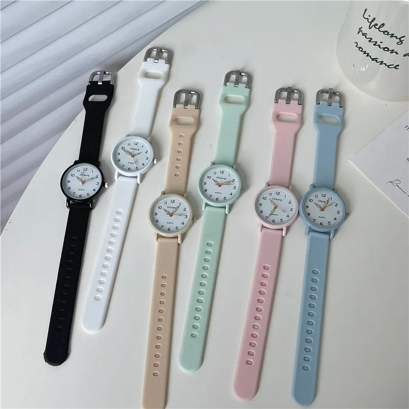 Klassiek Eenvoudig Horloge Voor Kinderen Mode Siliconen Band School Student Sport Casual Polshorloge Jongens Meisjes Kinderen Horloges Geschenken