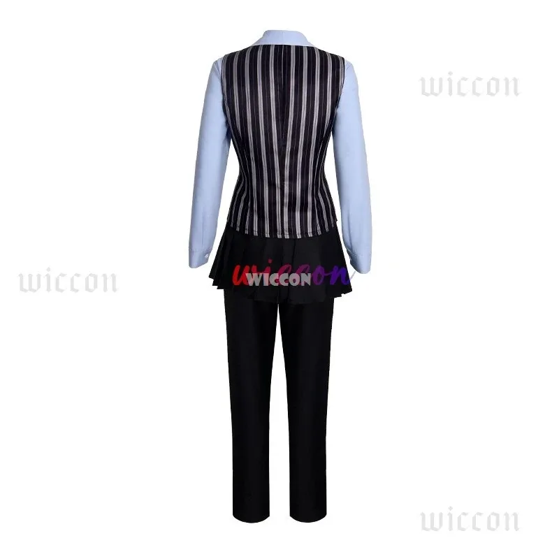 Elphaba Wicked Cosplay Fantasy Costume Disguise for Women School Uniform Glasses JK Dress Shirts Outfits Halloween Carnival Suit