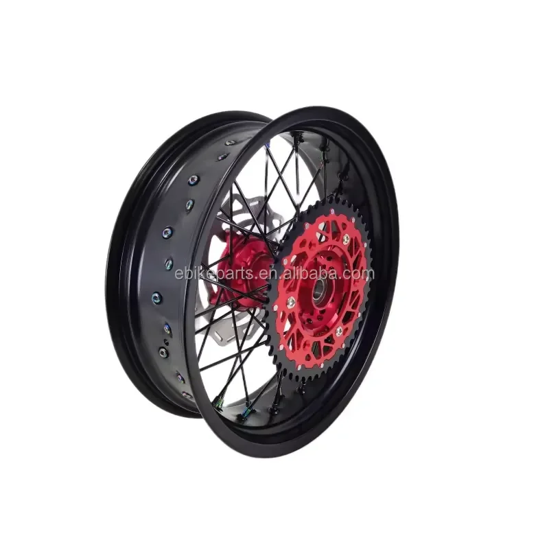 【2026 Stable Supply】 2023 Popular Modify 17 Inch Supermoto Wheels 7116 Wheel Rims With Hub Fit CRF CR CRR