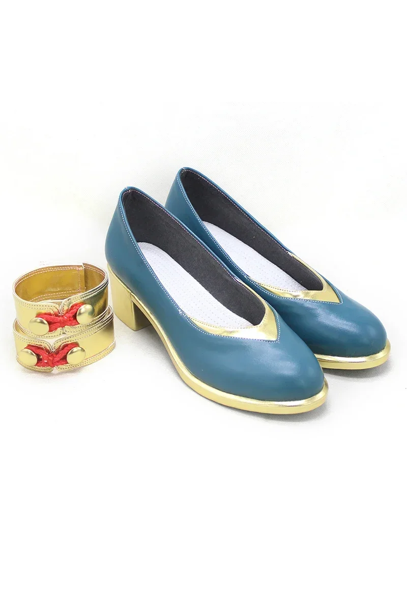 パーソナライズされたスターの衣装,コスプレ,ハロウィーンのカーニバルブーツ,PUレザーのアクセサリー