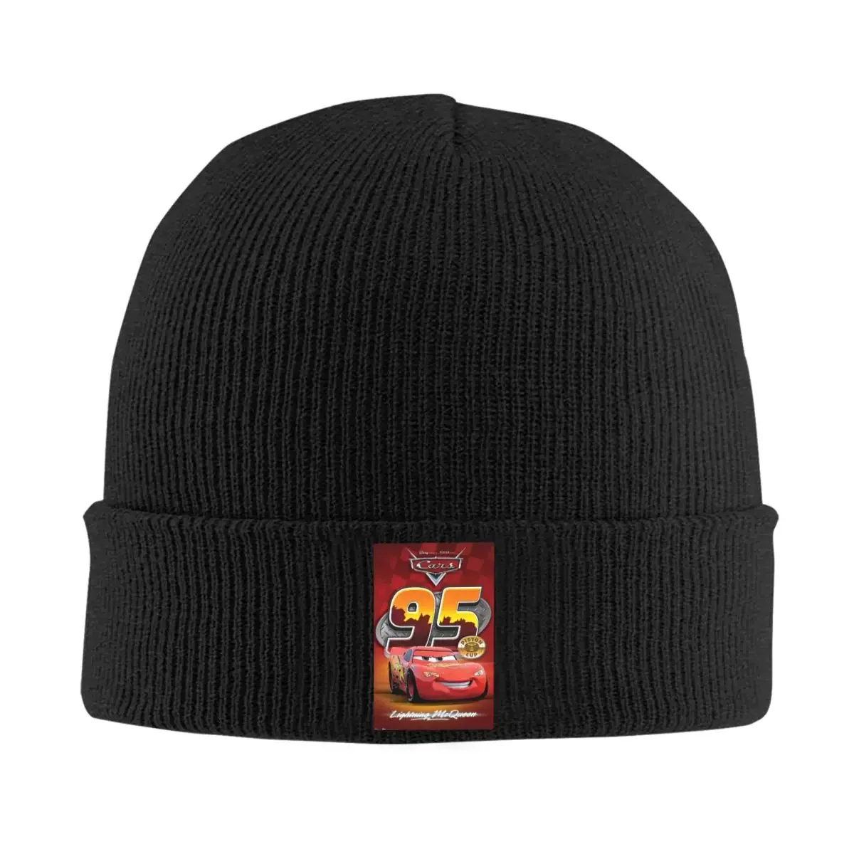 Cars 3 Disney Warm Knitted Cap Hip Hop Bonnet Hat Autumn Winter Outdoor Beanies Hats for Men Women Adult