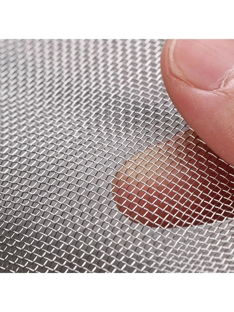 304 Adhesive Door and Window Screens Stainless Steel Mesh for Household Insect Mosquito and Mouse Prevention Thickened Self view 3