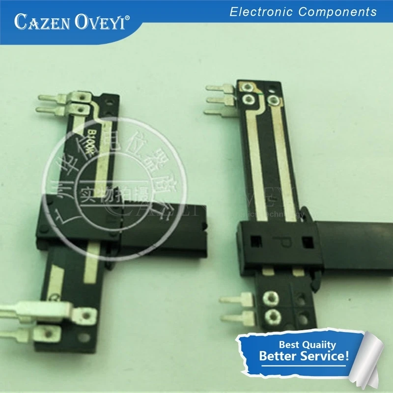 5pcs/lot Stock SC-308N B100K with a total length of 5 cm single slide straight slide potentiometer 5 feet