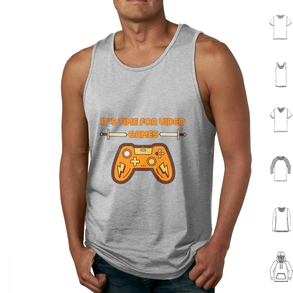 Time Games Tank Tops Vest Sleeveless Metal Gear Solid Solid Snake Hideo Kojima Metal Gear Metal Gear Rex Shadow Moses Shadow