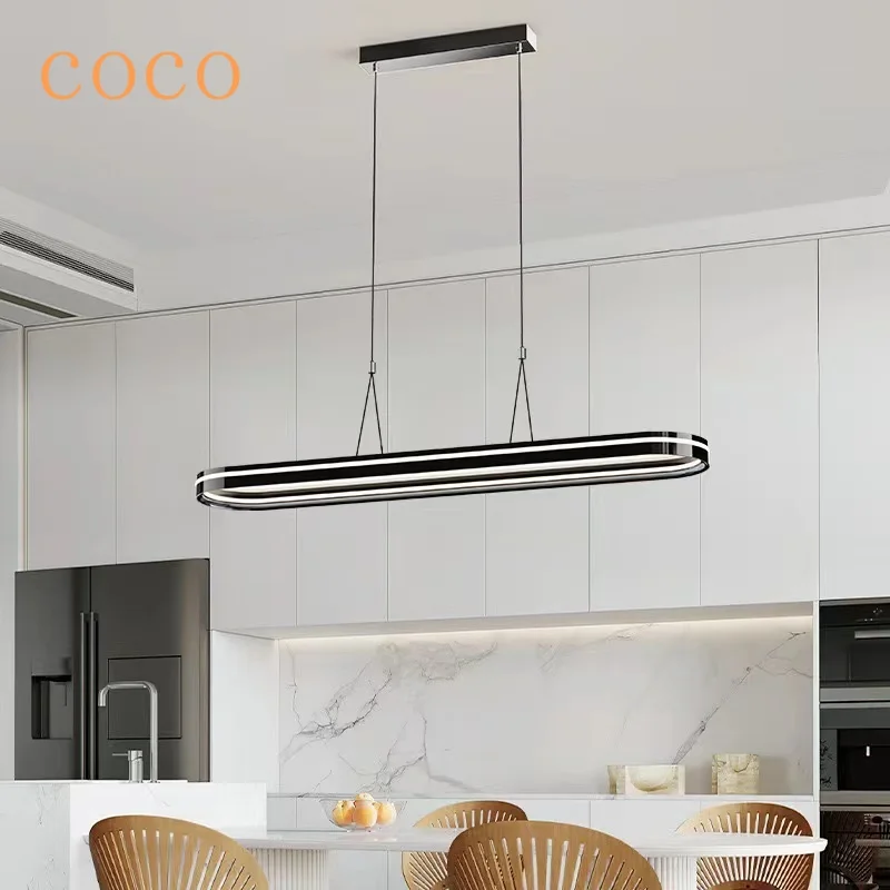 

Modern Circle Personality Simple Beautiful Art Dining Room Chandelier Interior Lighting Ceiling Light Hanging Light Living Room