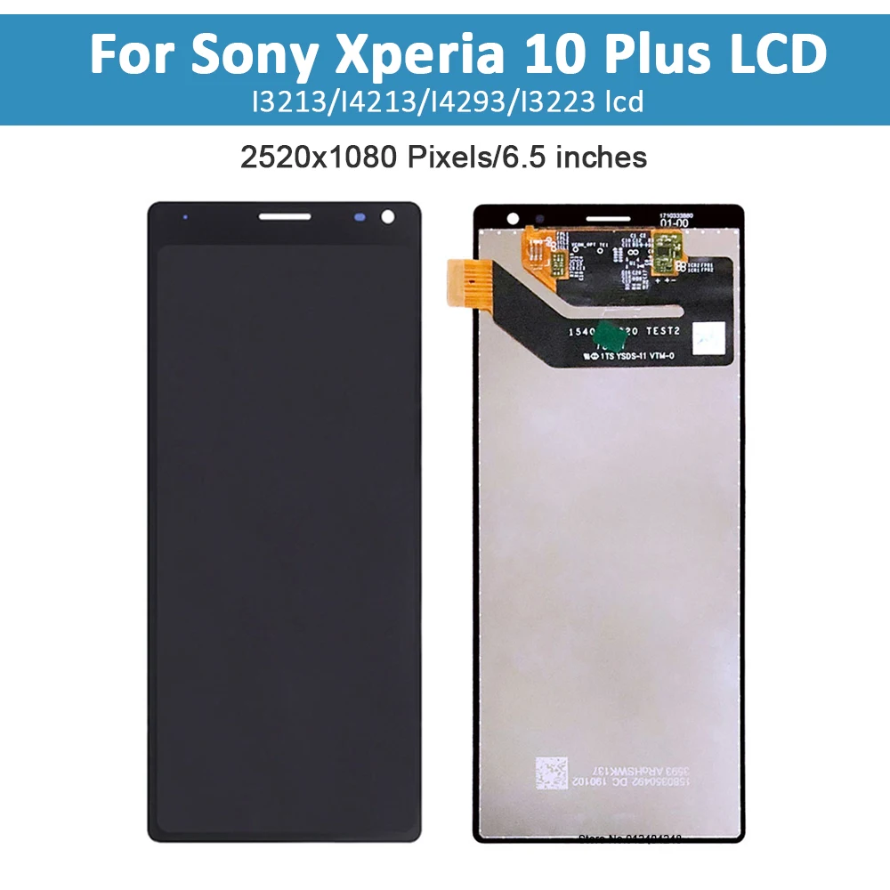 Imagem -02 - Tela de Toque Lcd Original para Sony Xperia 10 Plus Polegadas I3213 I4213 I4293 I3223