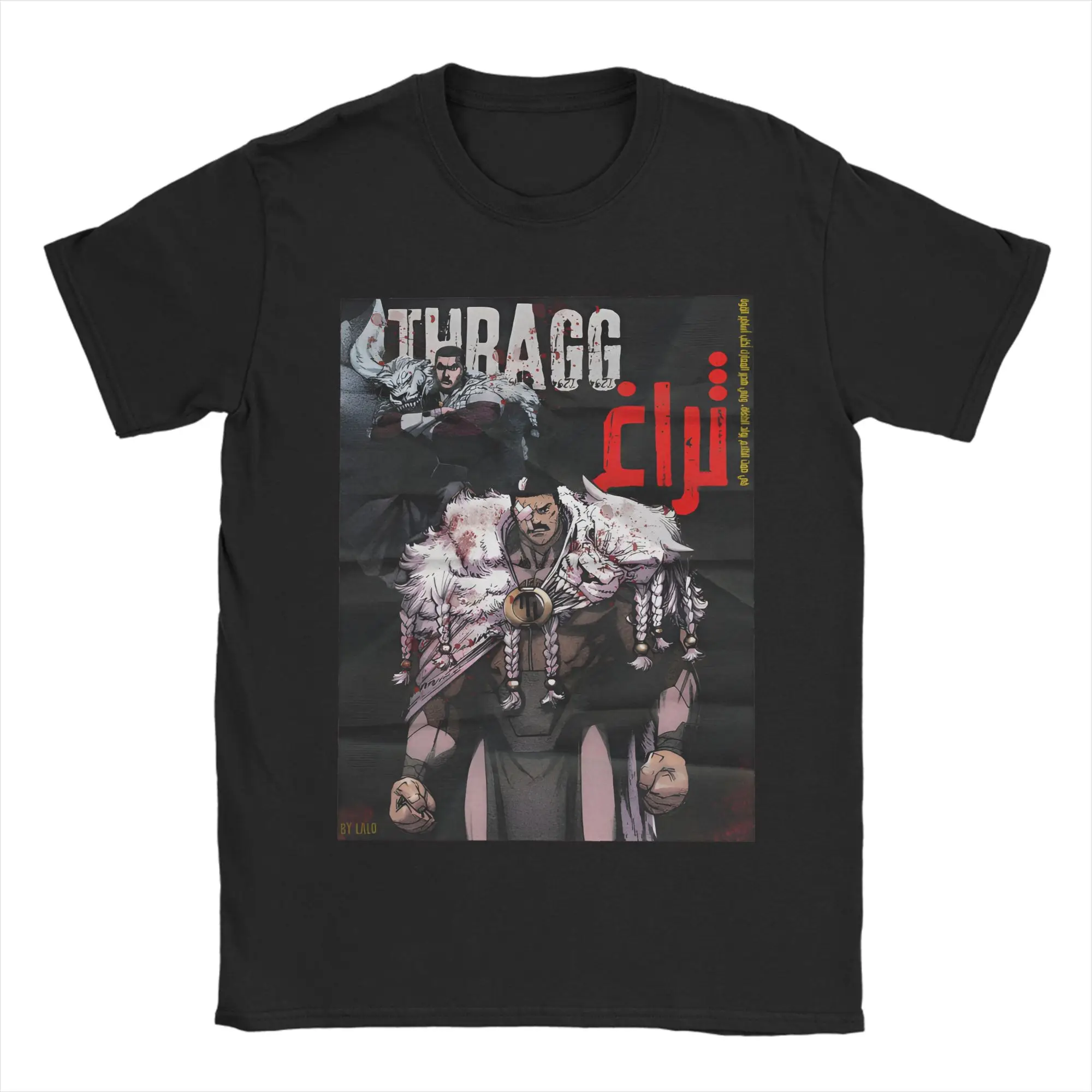 Thragg Invincible Anime Comic Poster-Viltrumite King T Shirt Summer  Awesome T-Shirts Cotton Tee Shirt For Man Casual Tees