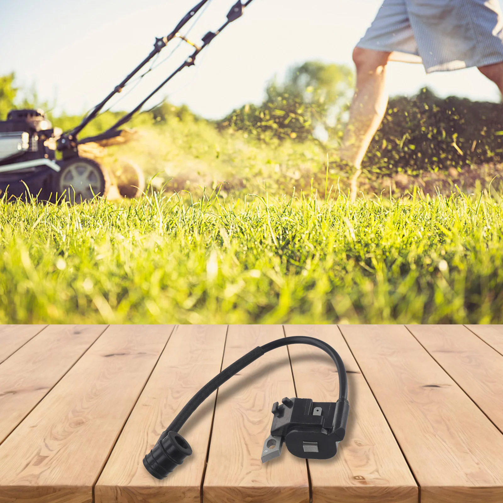 

Катушка зажигания бензопилы для MS210 для MS230 для MS250, прямая замена для 11234001301, увеличение искры для плавной работы