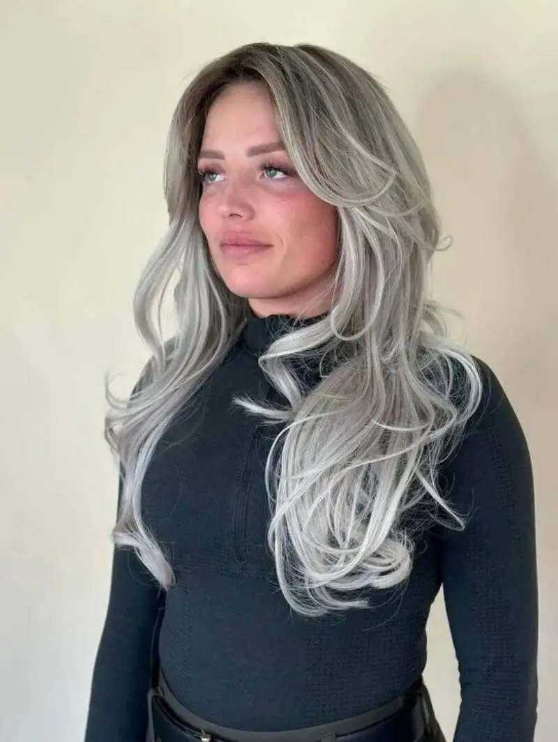 synthetic-ombre-silver-grey-long-body-wave-wig-lace-front-for-women-glueless-party-wear-wig