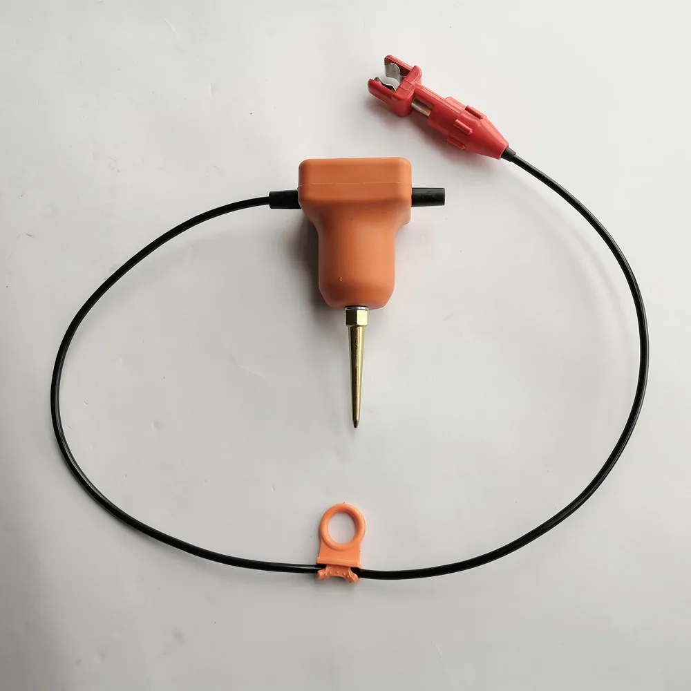 Single EG-2-II Geophone 2Hz Vertical Terminated with Split Spring Connector High Sensitivity Seismic 2 Hz Geophone