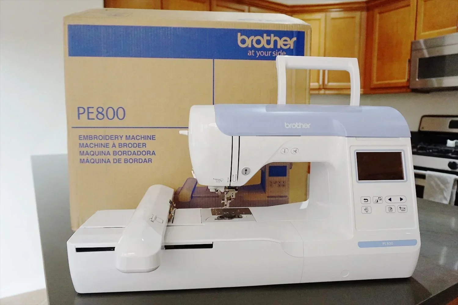 SUMMER SALES DISCOUNT ON Buy With Confidence New Original Outdoor Activities Brother PE800 Embroidery Machine 5x7\