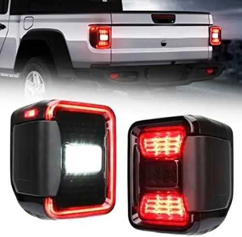 2020 2021 2022 with Reverse Light Turn Signal Lamp Running Side Marker Tail Lights assembly for JT accessories